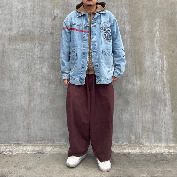 Ecko Unlimited Foundry Interloop Denim Jacket Rare Vintage Y2K  90s Hip Hop XL - Picture 11 of 11